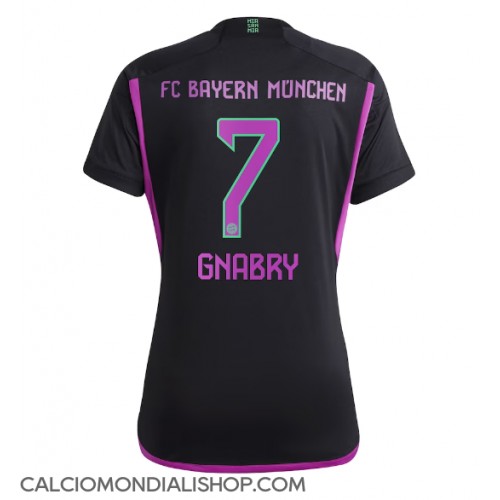 Maglie da calcio Bayern Munich Serge Gnabry #7 Seconda Maglia Femminile 2023-24 Manica Corta
